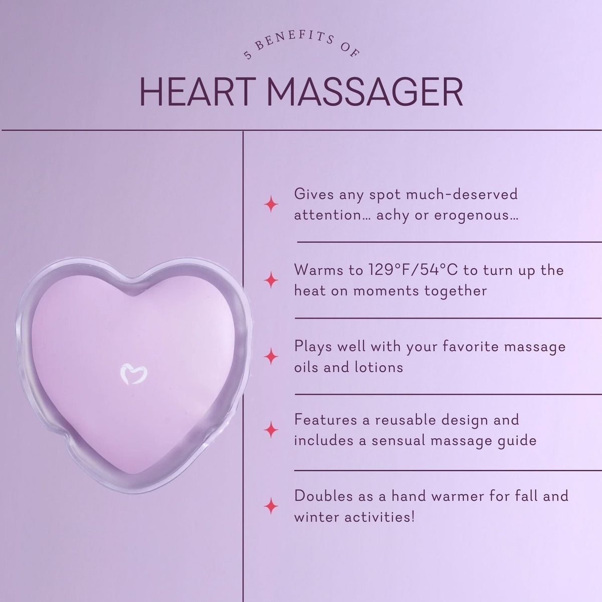 Heart Massager (Re-usable)